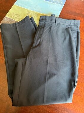 Classic Men's Black Dress Pants - Greg Norman 38x30